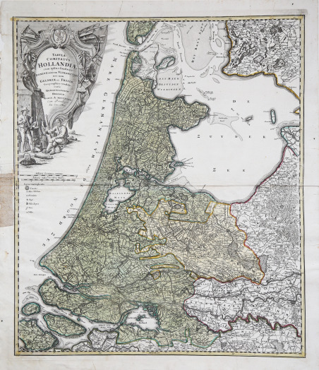 Tabula Comitatus Hollandiae.