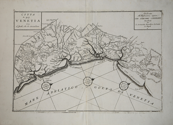 Citta di Venetia con l'Isole che la circondano