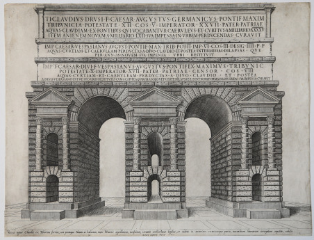 Veteris aquae Claudiæ ex Tiburtino forma