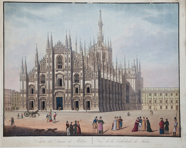 Veduta del Duomo di Milano / Vue de la CathÃªdrale …