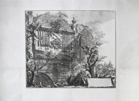 Sepolcro Regio, o Consolare, inciso nella rupe del Monte Albano.