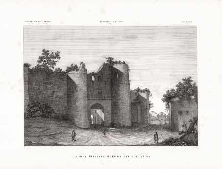 Porta Pinciana di Roma già Collatina