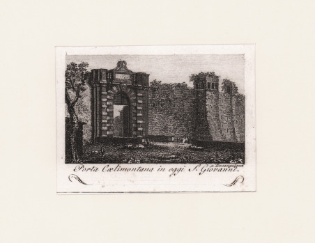 Porta Coelimontana in oggi S. Giovanni