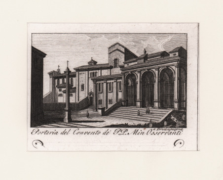 Porteria del Convento dei PP. Min. Osservanti