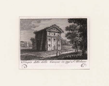 Tempio detto delle Camene in oggi S. Urbano