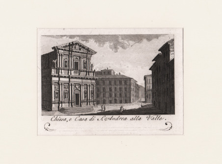 Chiesa, e Casa di S. Andrea alla Valle
