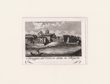 Spiaggia del Tevere detta la Regola