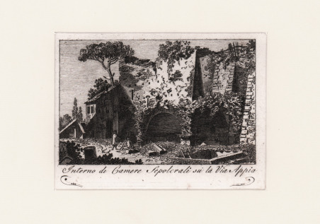 Interno de Camere Sepolcrali su la Via Appia