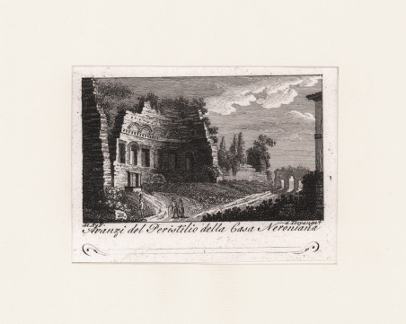 Avanzi del Peristilio della Casa Neroniana