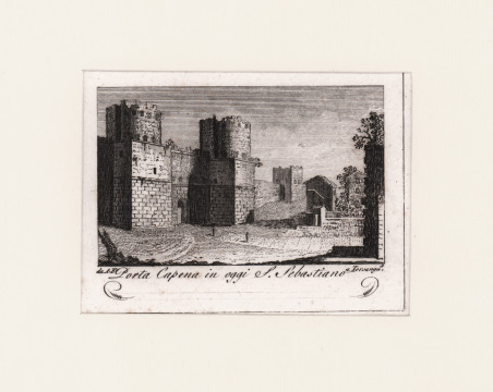 Porta Capena in oggi S. Sebastiano