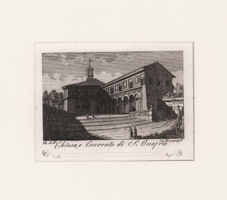 Chiesa, e Convento di S. Onofrio