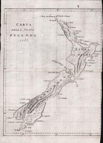 Carta della Nuova Zelanda