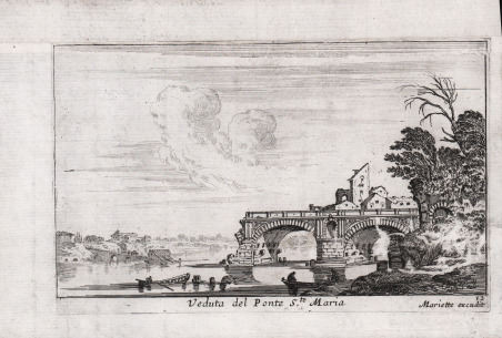 Veduta del Ponte Ste Maria