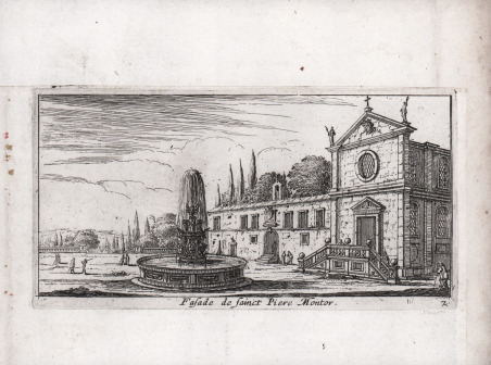 Fasade de sainct Piere Montor