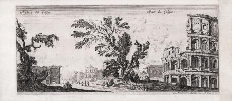 VEDUTA DEL COLISEO. Veuë du Colisée