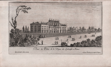 Veuë du Palais de la Vigne de Ludovisio a Rome