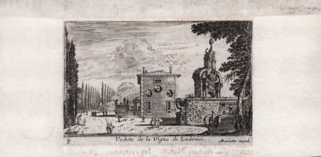 Veduta de la Vigna di Ludovici
