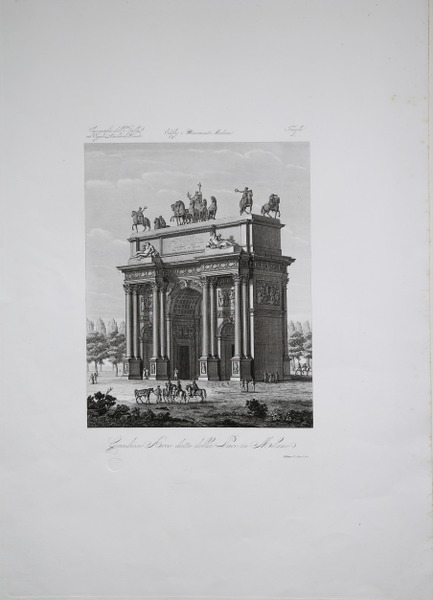 Grandioso Arco detto della Pace in Milano
