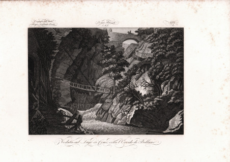 Veduta sul Lago di Como, detta l'Orrido di Bellano