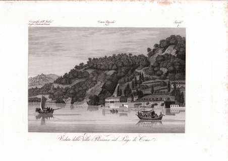 Veduta in Villa Pliniana sul Lago di Como