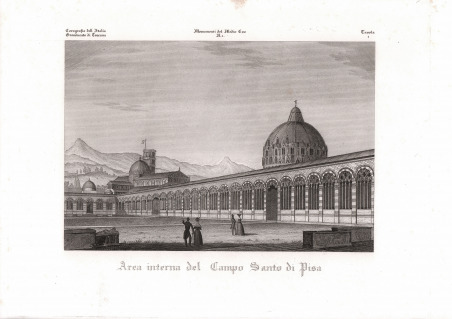 Area interna del Campo Santo di Pisa
