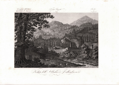 Veduta dell'Abbadia di Vallombrosa