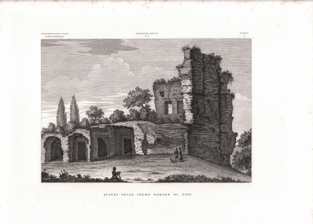 Avanzi delle Terme Romane di Tito