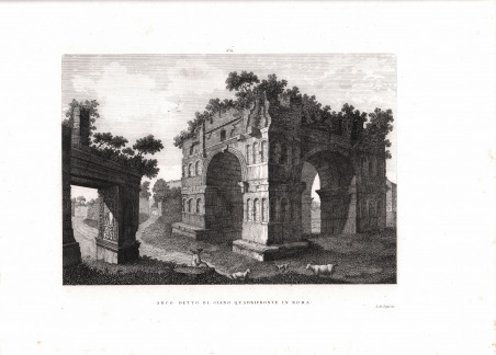 Arco detto di Giano Quadrifronte in Roma