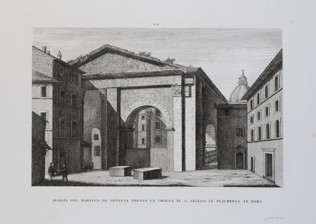 Avanzi del Portico di Ottavia presso la Chiesa di S. …