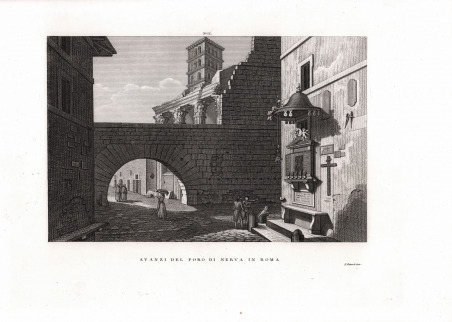 Avanzi del Foro di Nerva in Roma