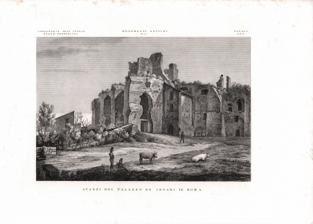 Avanzi del Palazzo de Cesari in Roma