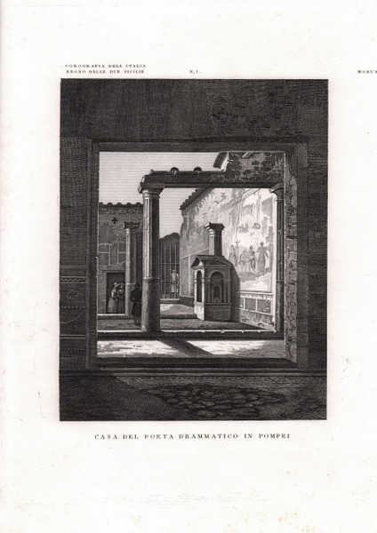 Casa del Poeta Drammatico in Pompei