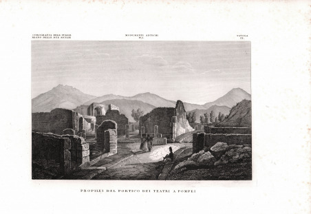 Propilei del Portico dei Teatri a Pompei