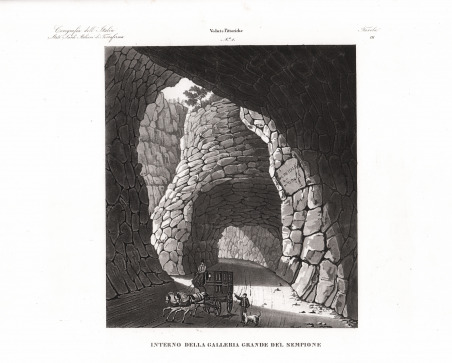 Interno della Galleria Grande del Sempione