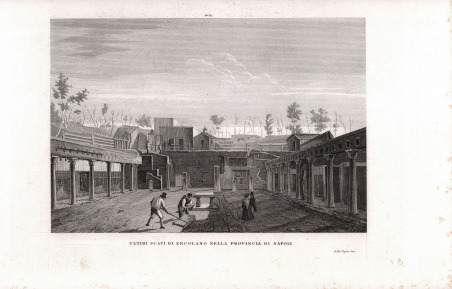 Ultimi Scavi di Ercolano nella Provincia di Napoli