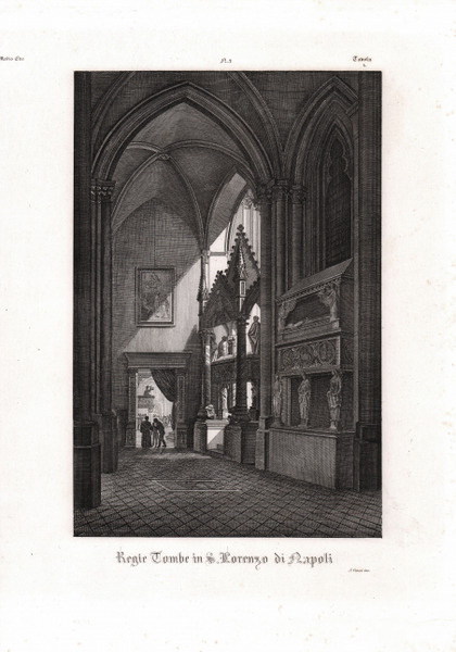 Regie Tombe in S. Lorenzo di Napoli