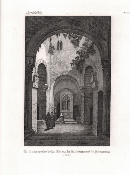 Le Catacombe della Chiesa di S. Giovanni in Siracusa in …