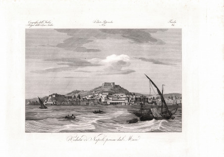 Veduta di Napoli presa dal Mare