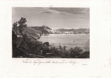Veduta di Napoli presa dalla Strada Nuova di Posilipo