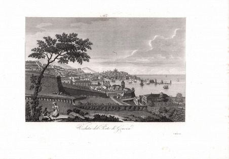 Veduta del Porto di Genova