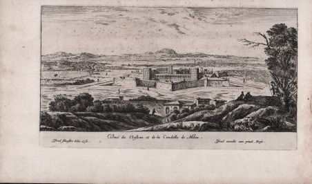 Veuë de Chasteau et de la Citadelle de Milan