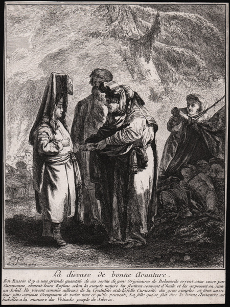 La diseuse de bonne avanture (La cartomante)