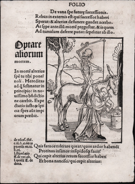 Optare aliorum mortem (Nave dei folli)