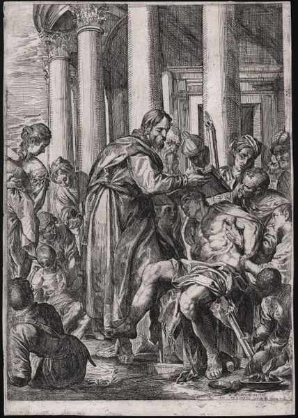 San Barnaba che guarisce i malati o Il miracolo di …