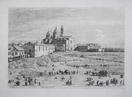 Veduta del Prato della Valle a Padova