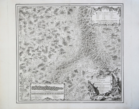 Carte Topographique et Minéralogique des Montagnes qui séparent l'Europe de …