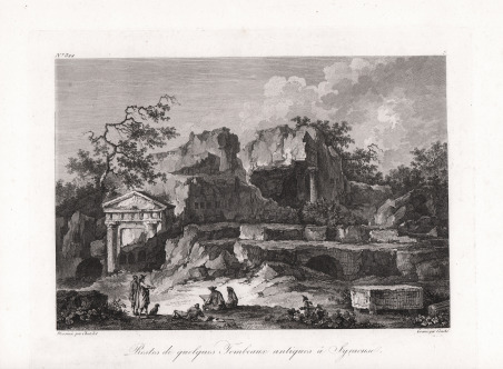 Restes de quelques Tombeaux antiques à Syracuse