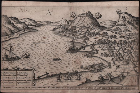 Wahre Contrafactur der Vostung Vizzegrad, oder Blindeburg in Ungern.