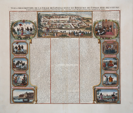 Vue & Description de la Ville de Lovango dans le …