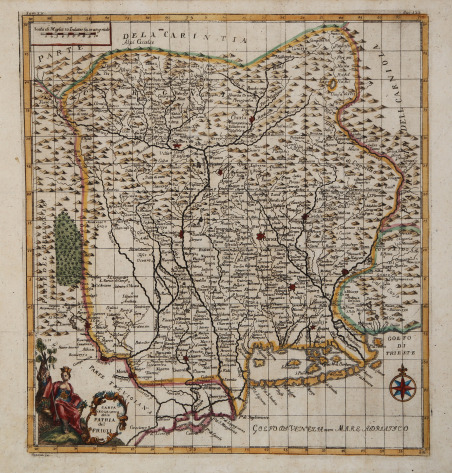 Carta Geografica della Patria del Friuli